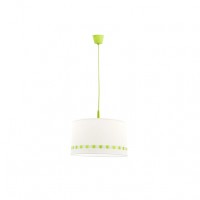 Distribuidor - Lâmpadas Diversas | Colgantes Infantil | COLGANTE LACITO VERDE 1XE27 REGX35D Ref: 064193506